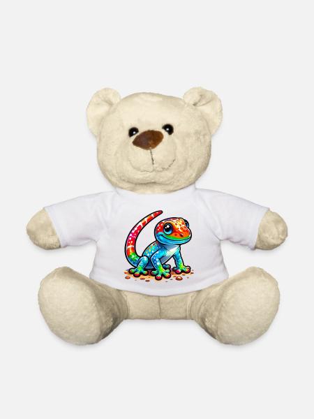 Gecko - Teddy - Weiß