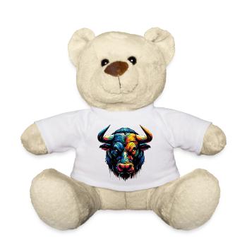 Taureau - Nounours - blanc - Devant