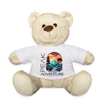 Peak Adventure! - Teddy Bear - white - Front