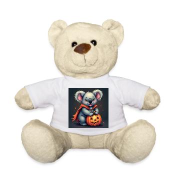 Ein Chibi-Koala für Halloween - Teddy - Weiß - Vorne