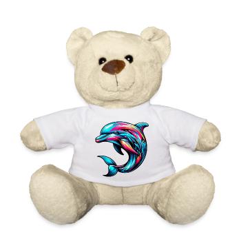 Dauphin - Nounours - blanc - Devant