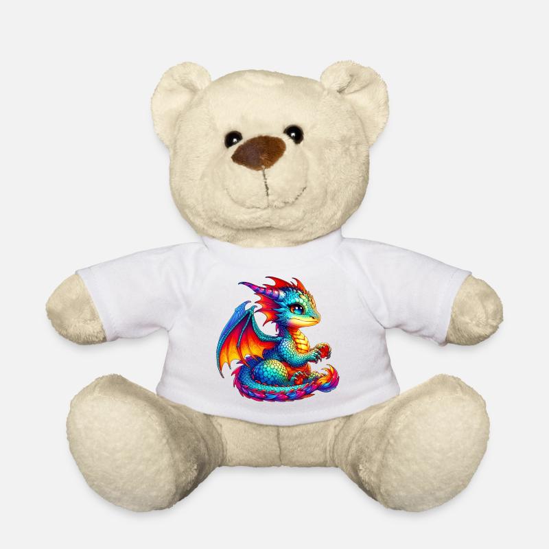 Dragon - Nounours - blanc