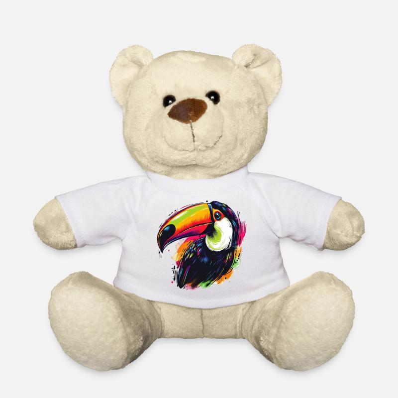 Tukan - Teddy - Weiß