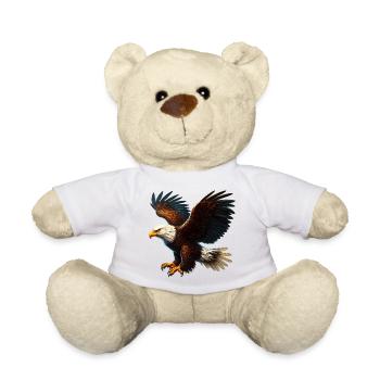 Eagle - Teddy Bear - white - Front