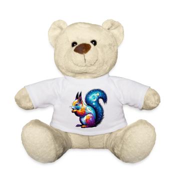 Squirrel - Teddy Bear - white - Front