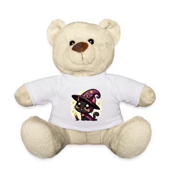 Spooky kitty Halloween - Nounours - blanc - Devant
