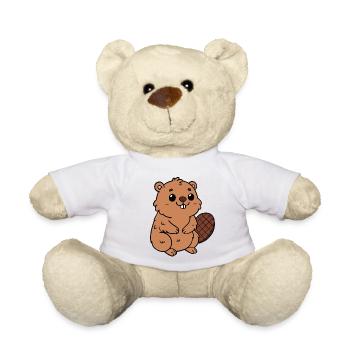 Biber - Teddy - Weiß - Vorne