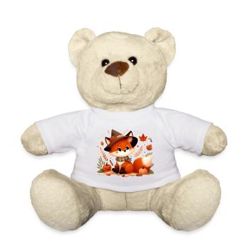 Fuchs Herbst 6 - Teddy - Weiß - Vorne