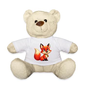 Fuchs 10 - Teddy - Weiß - Vorne