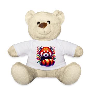 Kleiner Panda - Teddy - Weiß - Vorne