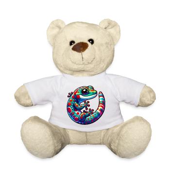 Gecko - Teddy Bear - white - Front