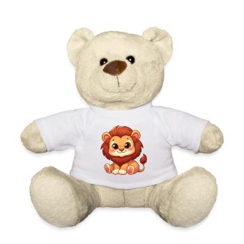 Petit Lion Mignon - Nounours - blanc - Devant