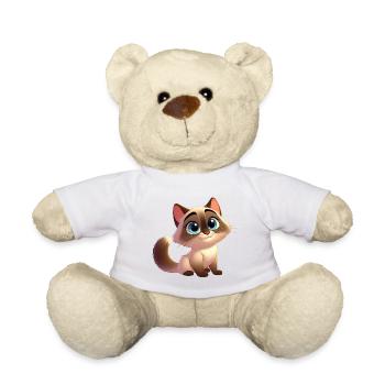 siamois 17 - Nounours - blanc - Devant
