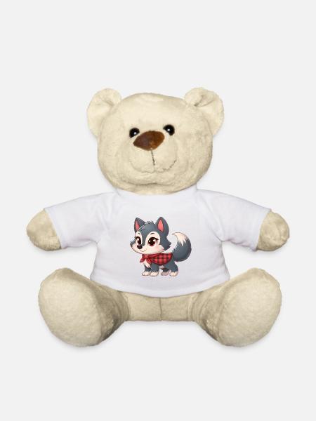 wolf 7 - Nounours - blanc