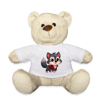 Wolf 4 - Teddy - Weiß - Vorne