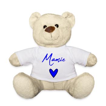 OMA. MUTTERTAG. ALLES GUTE ZUM GEBURTSTAG OMA. ICH LIEBE DICH - Teddy - Weiß - Vorne
