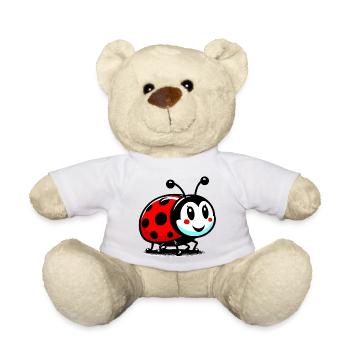 Ladybird - Teddy Bear - white - Front