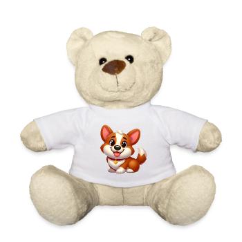 Corgi 12 - Teddy - Weiß - Vorne