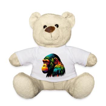 Singe - Nounours - blanc - Devant