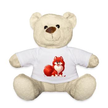 spitz 2 - Nounours - blanc - Devant