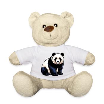 Panda - Teddy - Weiß - Vorne