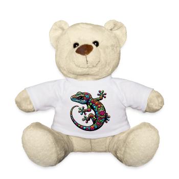 Gecko - Nounours - blanc - Devant