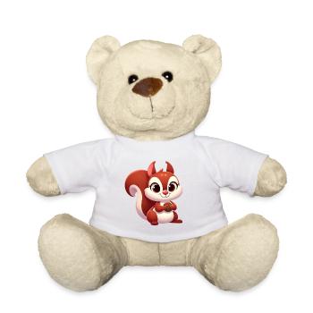 écureuil 2 - Nounours - blanc - Devant