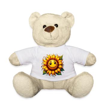 Sonnenblume - Teddy - Weiß - Vorne