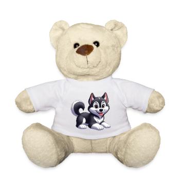 husky - Nounours - blanc - Devant