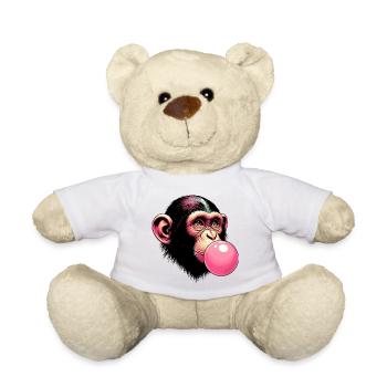 Singe - Nounours - blanc - Devant