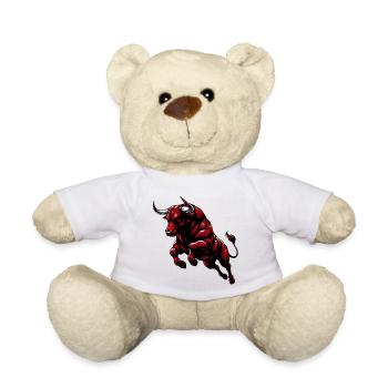 Stier - Teddy - Weiß - Vorne