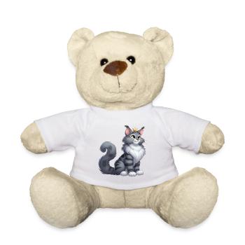 Maine Coon Königin - Teddy - Weiß - Vorne