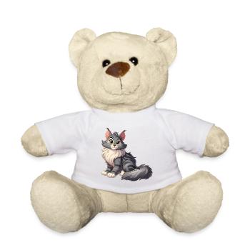 Maine Coon 15 - Teddy - Weiß - Vorne