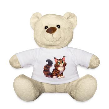 Maine Coon 4 - Teddy - Weiß - Vorne