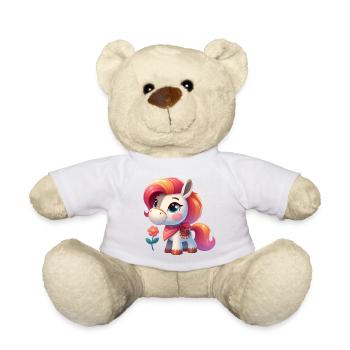 pony 3 - Teddy Bear - white - Front