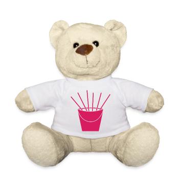 Mallorca - Team Sangria - Brustlogo - Teddy - Weiß - Vorne