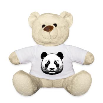 Panda - Nounours - blanc - Devant
