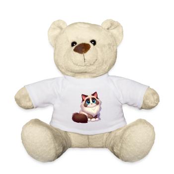 Ragdoll 14 - Teddy - Weiß - Vorne