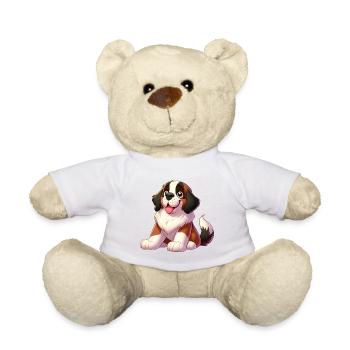 Sankt Bernhard 6 - Teddy - Weiß - Vorne