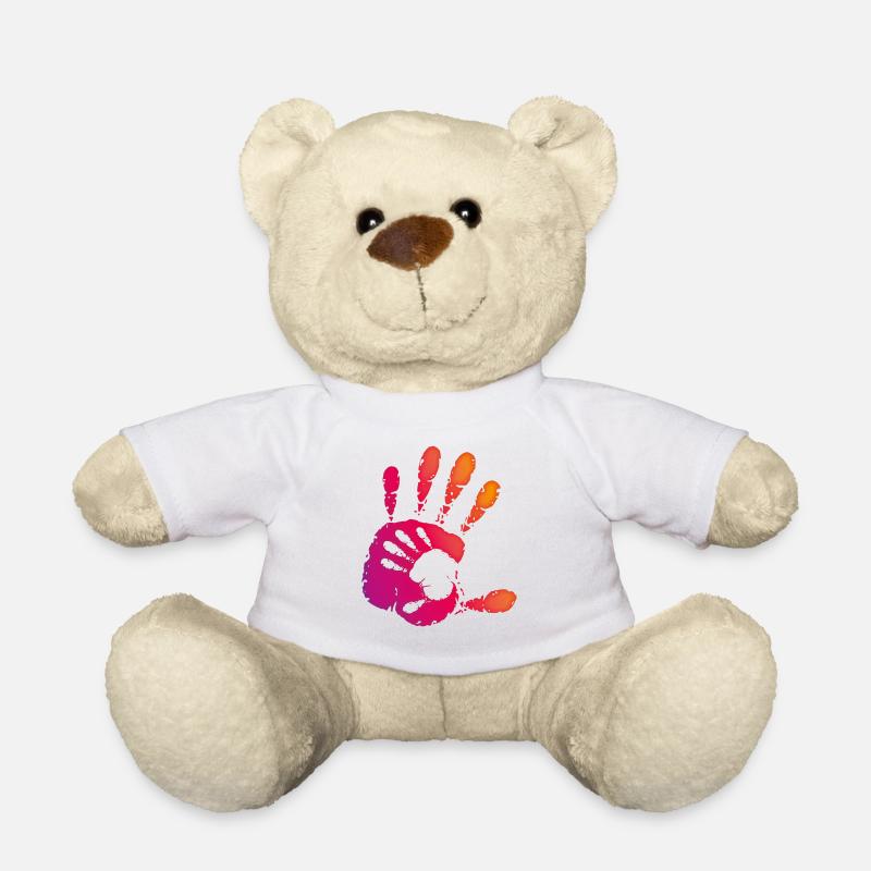 MAINS - SUNSET - Nounours - blanc