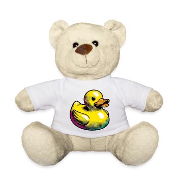 Caneton Canard Canard Canard - Nounours - blanc - Devant