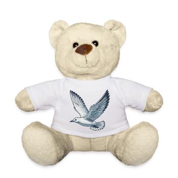 Mouette - Nounours - blanc - Devant