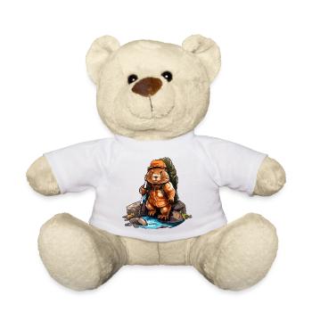 Beaver Hiking / Mountaineer Beaver - Teddy Bear - white - Front