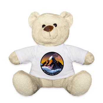 Mountain Love - Teddy Bear - white - Front