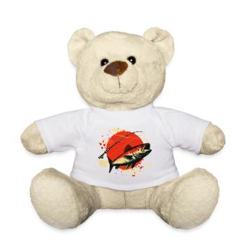 Graphique de pêche - Nounours - blanc - Devant