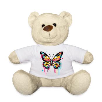 Papillon - Nounours - blanc - Devant
