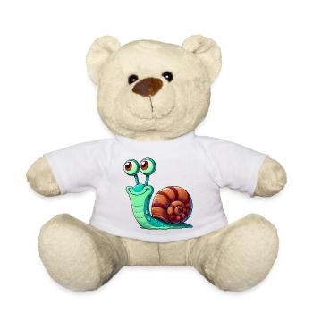Escargot - Nounours - blanc - Devant