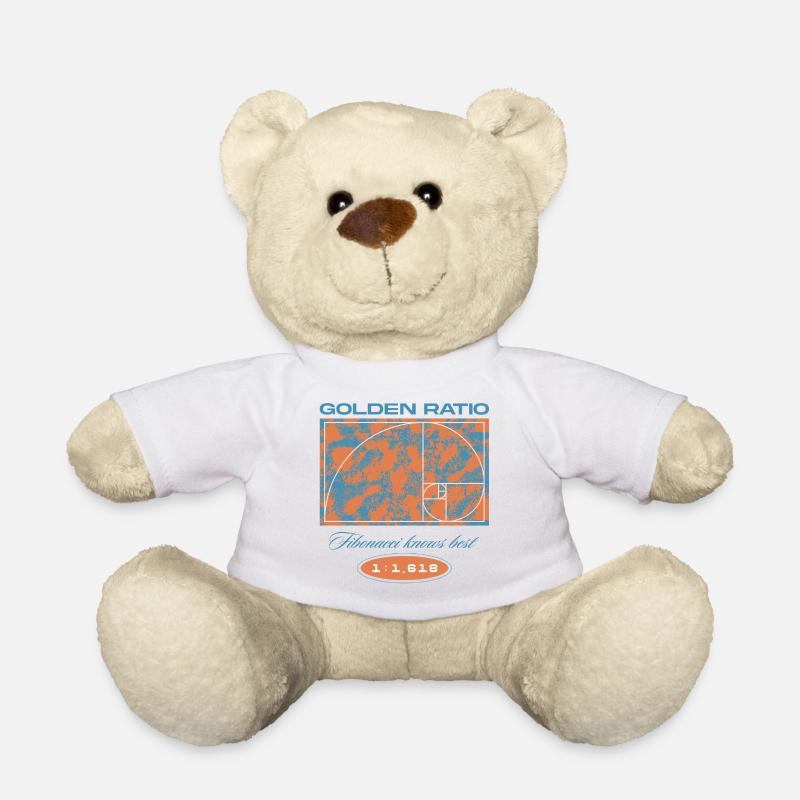 Goldener Schnitt – Fibonacci knows best - Teddy - Weiß
