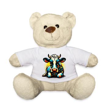 Vache - Nounours - blanc - Devant