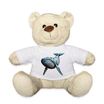 Wal - Teddy - Weiß - Vorne